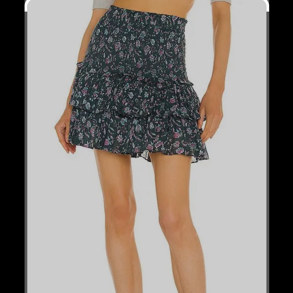 Isabel Marant Naomi Skirt in Dark Green